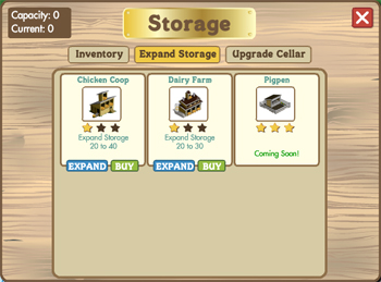 dairy farm, Kuhstall FarmVille