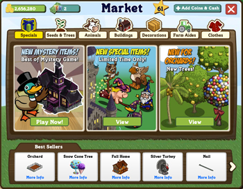 FarmVille der neue Markt