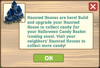 FarmVille Hounted House Halloween