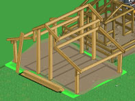 horse stable, Pferdestall Farmville