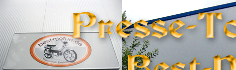 eine Pressetour mit Mofa von Best-Mofun