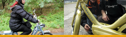 eine Pressetour mit Mofa von Best-Mofun