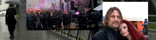 Samstag den 25.06. auf dem Blackfield Festival 2011