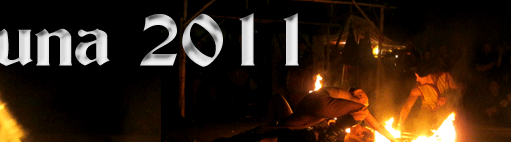 Feuerspektakel auf dem Mera Luna Mittelaltermarkt 2011