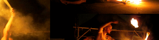 Feuerspektakel auf dem Mera Luna Mittelaltermarkt 2011