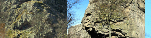 Die Bruchhauser Steine bei einer Wanderung