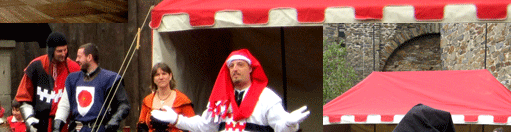 Ritterspiele auf Schloss Burg in Solingen 2011