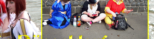 Japantag in D&uuml;sseldorf, Cosplay auf der Rheinpromenade 2010