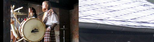 Die Gruppe Trittfest auf dem 07. Ritterfest auf Burg Vondern 2011