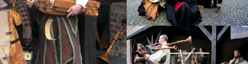 Die Gruppe Trittfest auf dem 07. Ritterfest auf Burg Vondern 2011