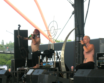 Die Letzte Instanz auf dem Blackfield Festival